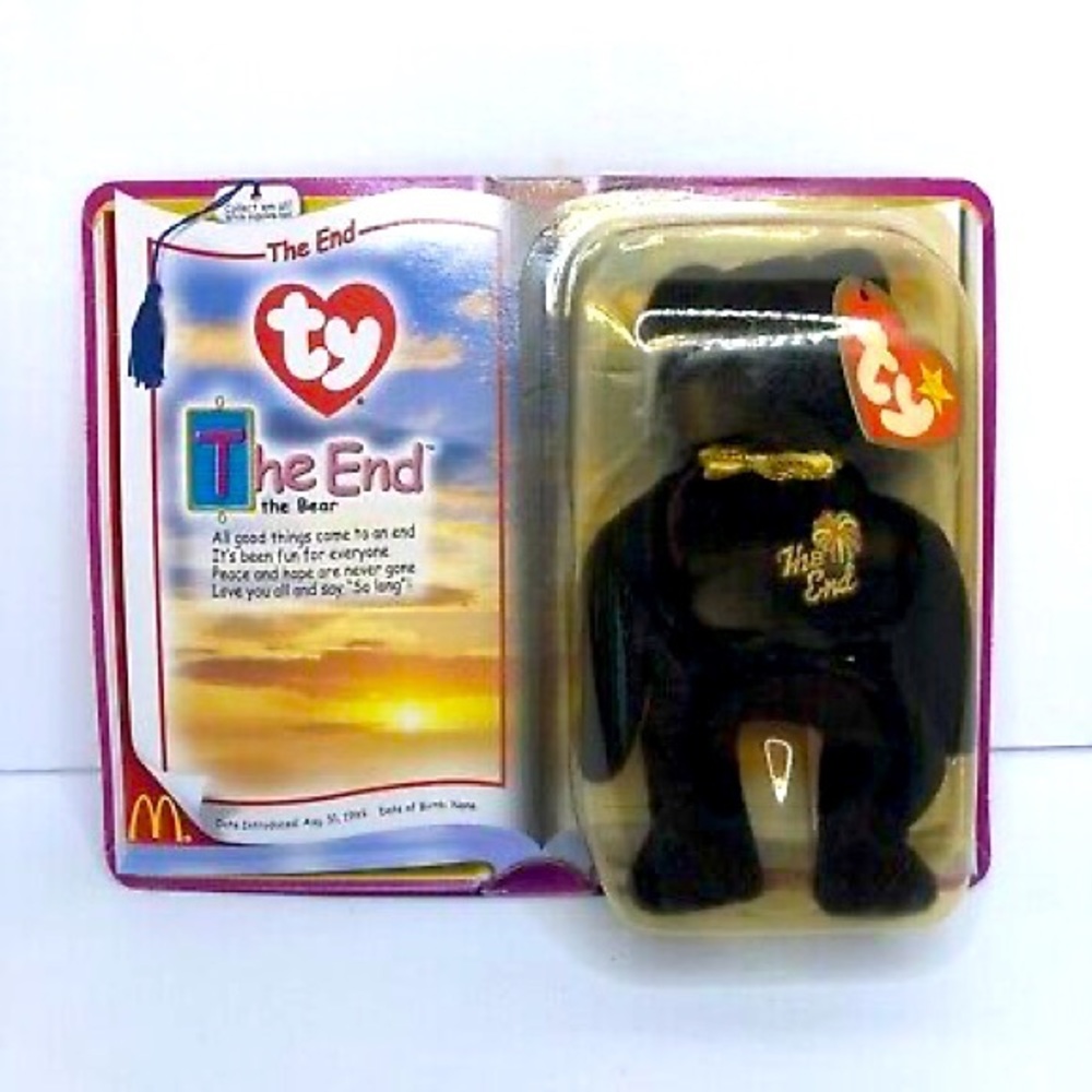 Rare McDonald’s “The End” Beanie Baby